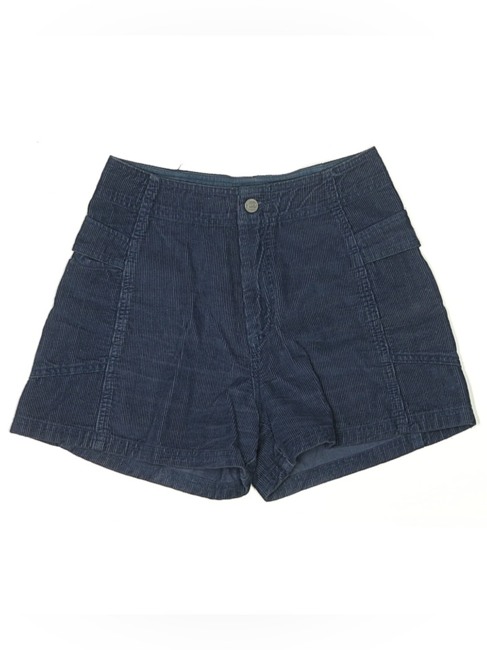 Patagonia Navy High-Waist Corduroy Shorts, size 6